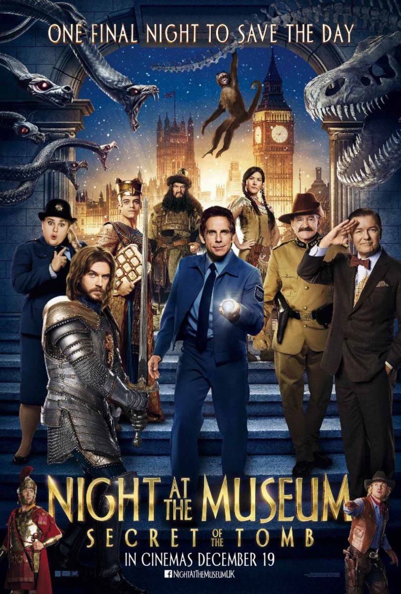 Night at the Museum Secret of the Tomb.